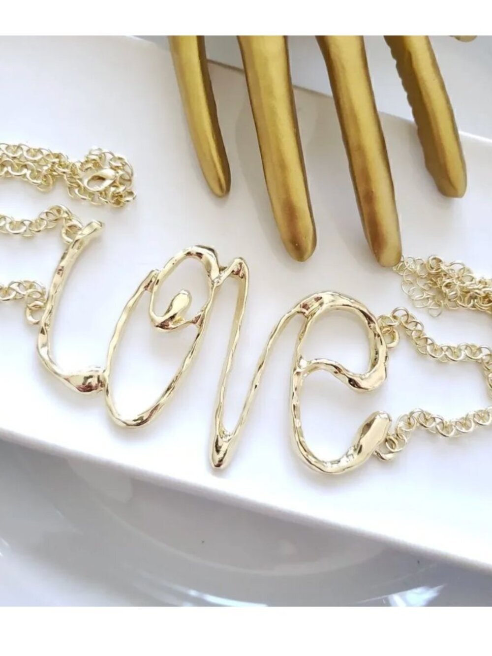 Zara “LOVE” Necklace